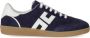 Elisabetta Franchi Low-Top Sneakers Oltremare Avorio Sneaker With Logo in blauw - Thumbnail 1