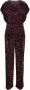 Elisabetta Franchi Paillet Jumpsuit met Boothals - Thumbnail 1