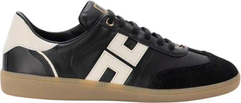Elisabetta Franchi Platte schoenen voor vrouwen Black Dames