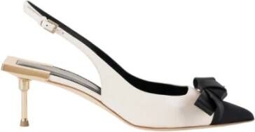 Elisabetta Franchi Slingback Hakken met Strik