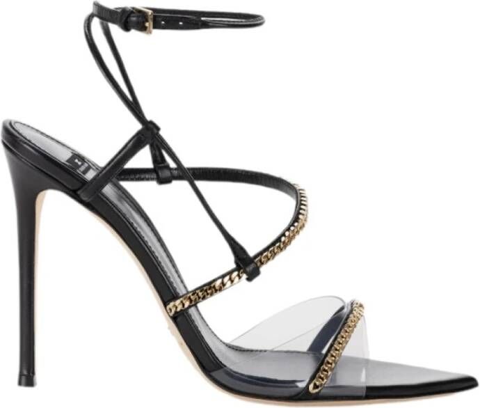 Elisabetta Franchi Stijlvolle Sandalen Black Dames