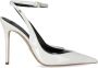 Elisabetta Franchi Transparant Detail Slingback Pump - Thumbnail 1