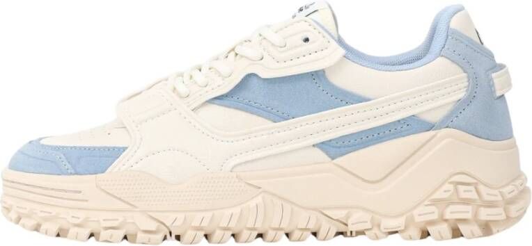 Ellesse LSR Lage Profiel Sneakers Wit Blauw