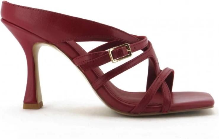 Elvio Zanon Sandali Mules in pelle