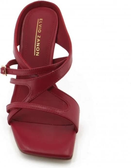 Elvio Zanon Sandali Mules in pelle - Foto 2