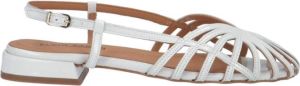 Elvio Zanon Flat Sandals Geel Dames