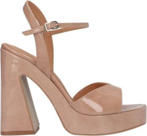 Elvio Zanon Heels Beige Dames