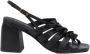 Elvio Zanon High Heel Sandals Zwart Dames - Thumbnail 1