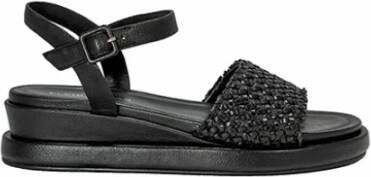 Elvio Zanon Sandaal En3401X Zwart Dames