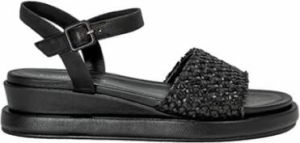 Elvio Zanon Sandaal En3401X Zwart Dames