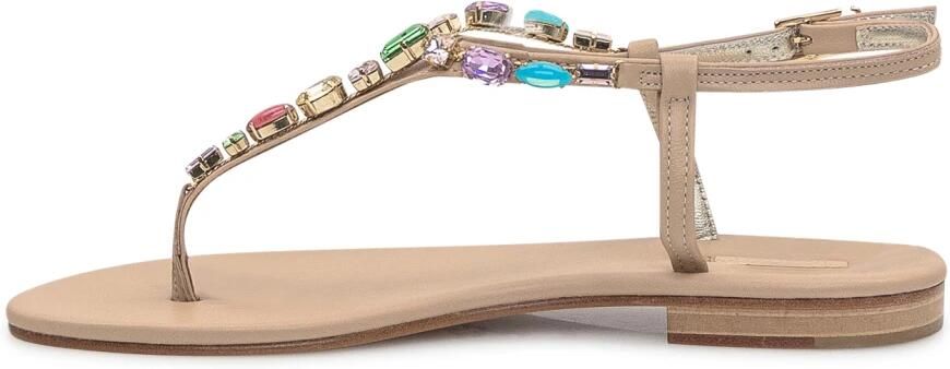 E uela Caruso W15At10 Flat Sandals - Foto 2