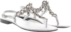 Emanuela Caruso Flat Sandals Grijs Dames