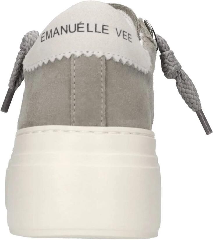 Emanuelle Vee Bice Sneakers in As Suede met Oogjes - Foto 6