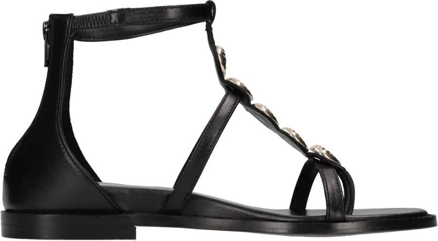 Emanuelle Vee Platte Leren Sandalen - Foto 3