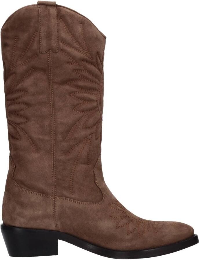 E uelle Vee Laarzen Bruin