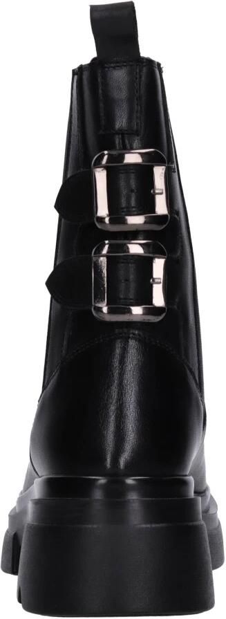 Emanuelle Vee Zwarte Bikerlaarzen voor Vrouwen