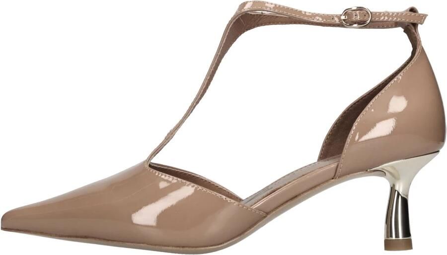 Emanuelle Vee Slingback pumps van lakleer