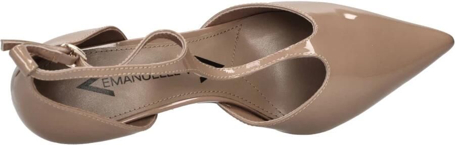Emanuelle Vee Slingback pumps van lakleer - Foto 5