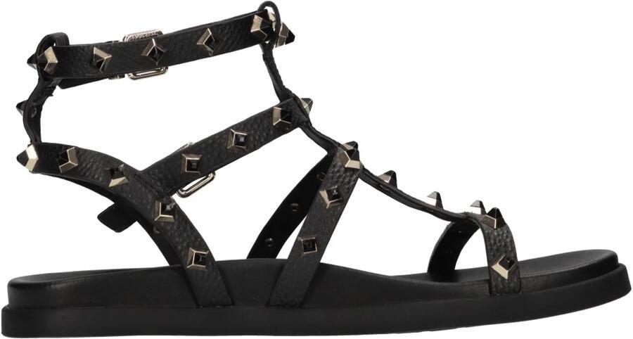 Emanuelle Vee Platte Leren Sandalen - Foto 4
