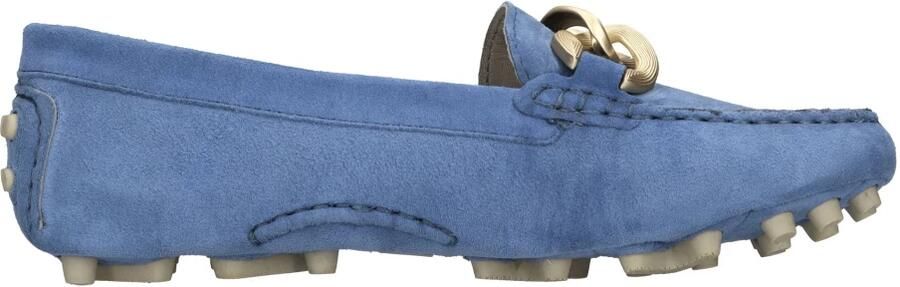 E uelle Vee Platte schoenen Helder Blauw