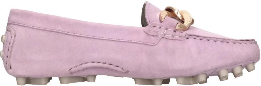 E uelle Vee Platte schoenen Lila