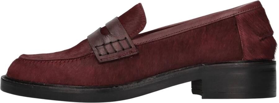 Emanuelle Vee Pony Hair and Leather Loafer