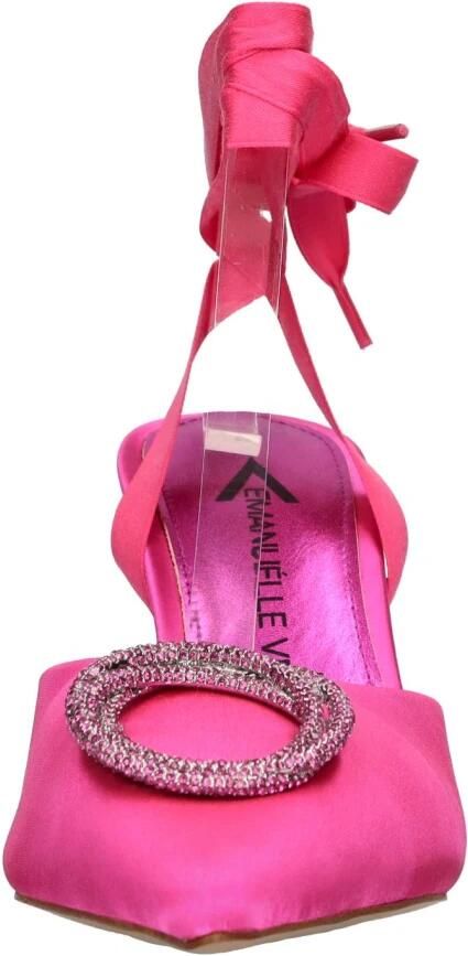 Emanuelle Vee Satijnen Slingback Pumps - Foto 3