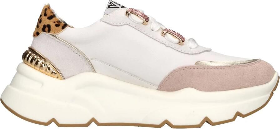 Emanuelle Vee Leren en suède sneakers - Foto 4