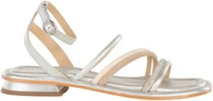 Emanuelle Vee Flat Sandals Grijs Dames