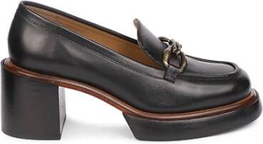 E uelle Vee Handgemaakte Leren Mocassino Pumps