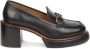 E uelle Vee Handgemaakte Leren Mocassino Pumps - Thumbnail 1