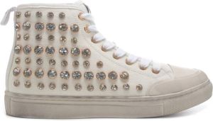 Emanuelle Vee high been sneakers Wit Dames