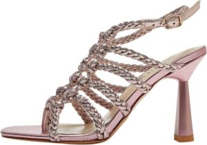 Emanuelle Vee High Heel Sandals Geel Dames