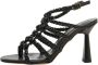 Emanuelle Vee Elegante Gevlochten Sandalen Black Dames - Thumbnail 1