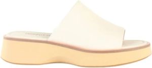 Emanuelle Vee Sliders Wit Dames