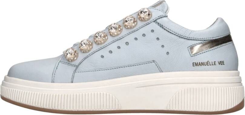 E uelle Vee Sneakers Clear Blue