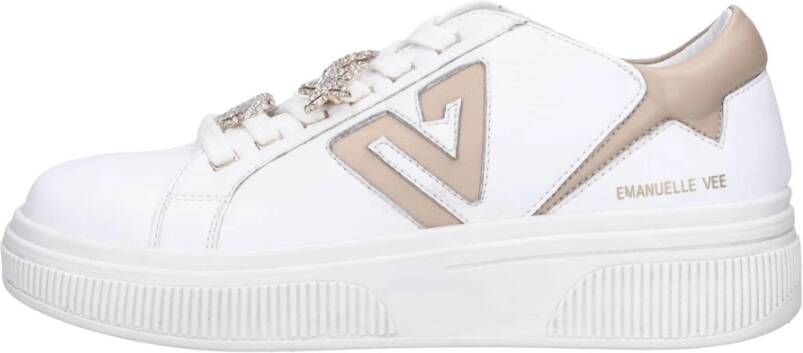 Emanuelle Vee Sneakers Wit White Dames
