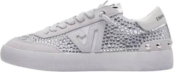 E uelle Vee Witte sneakers met strass-details - Foto 2