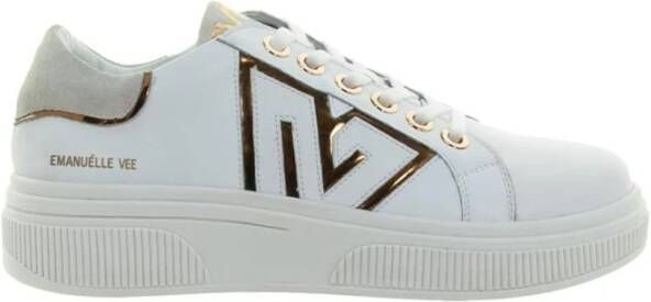 Emanuelle Vee Witte Sneakers voor Vrouwen White Dames