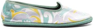 EMILIO PUCCI Ballerina Groen Dames