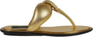 EMILIO PUCCI Platte sandalen Groen Dames