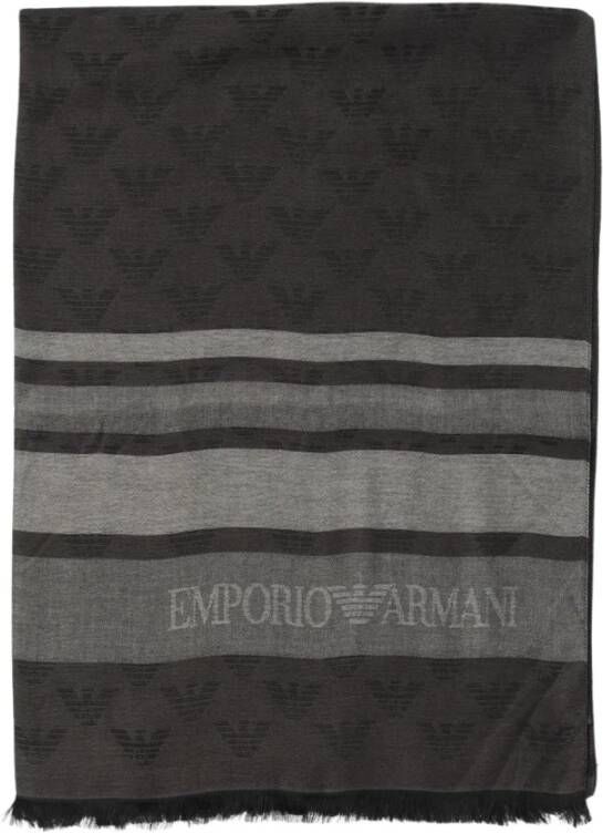 Emporio Ar i Adelaar Logo Patroon Sjaal