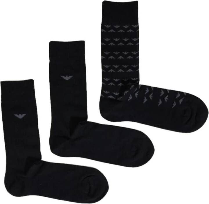 Emporio Ar i Adelaar Logo Sokken 3Pack
