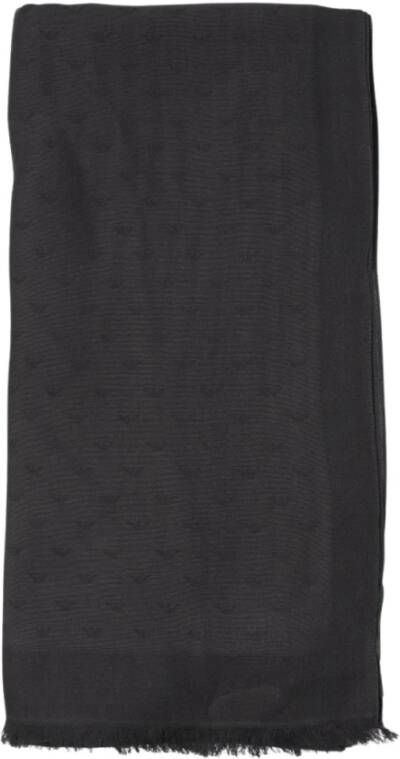 Emporio Ar i Adelaar Logo Textuur Sjaal