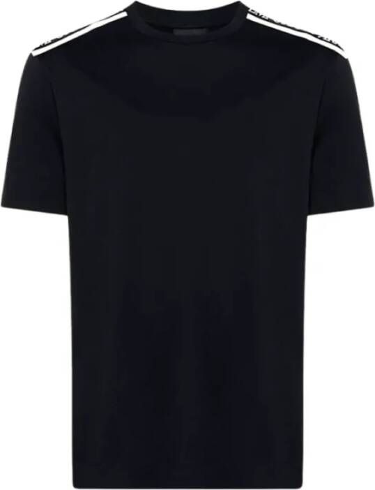 Emporio Ar i Adelaar T-shirt met strepen en logo