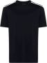 Emporio Ar i Adelaar T-shirt met strepen en logo - Thumbnail 1
