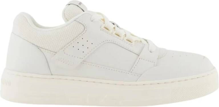Emporio Armani Beige Platte Schoenen voor Vrouwen