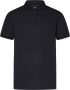 Emporio Ar i Blauw Jacquard Adelaar Geborduurd Poloshirt - Thumbnail 1