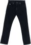Emporio Ar i Blauwe Katoenen Jeans met Adelaar Logo - Thumbnail 1