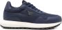Emporio Ar i Blauwe Zijde Nylon Sneakers Exclusieve Stijl - Thumbnail 1